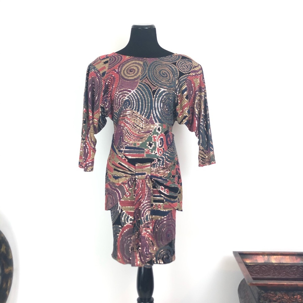 Cache’ 80 inspired Party Dress